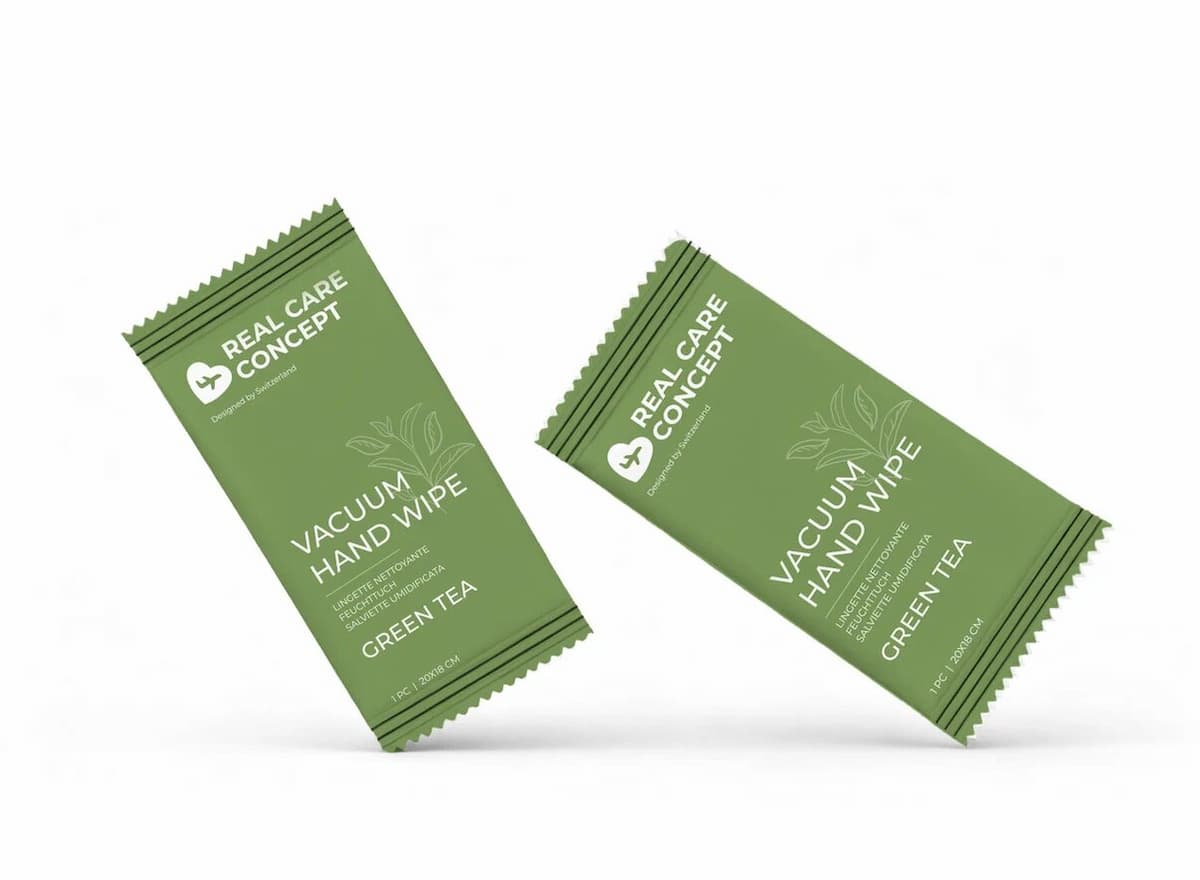 Real Care Concept Vacuum Hand Wipes